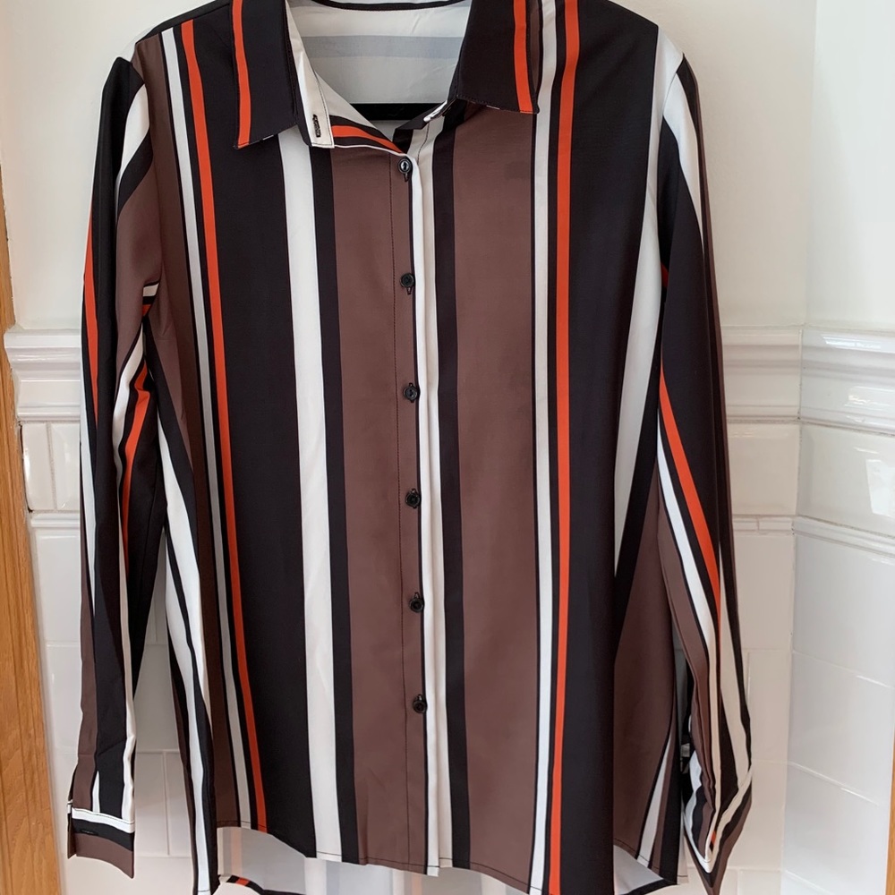 Collared button down dress shirt